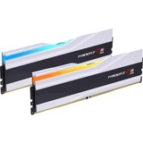 G.Skill DIMM 32 GB DDR5-6400 (2x 16 GB) Dual-Kit, Arbeitsspeicher weiß, F5-6400J3039G16GX2-TZ5RW, Trident Z5 RGB, INTEL XMP