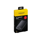 Intenso Memory Case 1 TB, Externe Festplatte schwarz, Micro-USB-B 3.2 Gen 1 (5 Gbit/s)