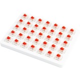 Keychron Gateron Cap Red Switch-Set, Tastenschalter rot/transparent