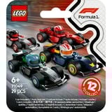 71049 Minifigures F1-Rennwagen zum Sammeln, Konstruktionsspielzeug