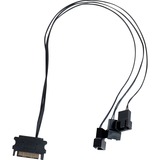 Lian Li UNI FAN SL120 Wireless 3er-Pack inkl. Controller, Gehäuselüfter weiß, 124.5 mm