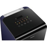 Panasonic Heißluftfritteuse NF-CC600AXE schwarz/dunkelblau, 1.450 Watt, Korb 6 Liter, mit Sichtfenster