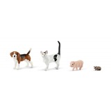 Schleich Farm World Bauernhaus mit Stall und Tieren, Spielfigur 