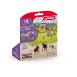 Schleich Horse Club Sarah & Mystery, Spielfigur braun