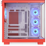 Thermaltake View 380 XL TG ARGB , Tower-Gehäuse rot, Tempered Glass x 2