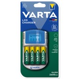 Varta LCD Charger, Ladegerät inkl. 4x Mignon, AA, 2600 mAh