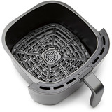 nutribullet Heißluftfritteuse CRISPLITE VISION schwarz/silber, 2.000 Watt, Korb 8 Liter, mit Sichtfenster