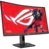 ASUS ROG Strix XG27WCS, Gaming-Monitor 68.6 cm (27 Zoll), schwarz, WQHD, Fast-VA, Curved, USB-C, HDR, 180Hz Panel