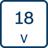 Bosch Akku-Schlagschrauber GDX 18V-285 Professional solo, 18Volt blau, ohne Akku und Ladegerät, in L-BOXX