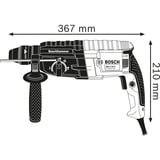 Bosch Bohrhammer GBH 240 Professional, SDS-plus blau/schwarz, 790 Watt, Koffer