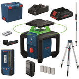 Bosch Professional Rotationslaser GRL18V-3-31G mit Akku ProCORE18V 4.0Ah in L-BOXX grün