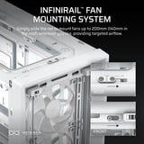 Corsair FRAME 4000D RS , Tower-Gehäuse weiß, Tempered Glass