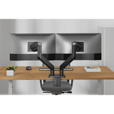 Digitus Dual Monitorhalterung, 2x 45", 2x 20 kg schwarz