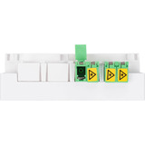 Digitus FTTH Gehäuse mit 2 x LC/APC DX Kupplung mit Shutter weiß