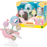 EPOCH Sylvanian Families - Magisches Ballonschiff mit Figur, Konstruktionsspielzeug 