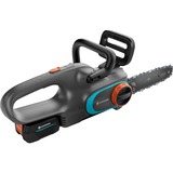 GARDENA Akku-Kettensäge PowerSaw 250/18V P4A Ready-To-Use Set grau/türkis, Li-Ion Akku 2,5Ah P4A, POWER FOR ALL ALLIANCE