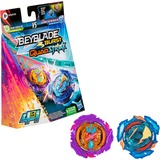 Hasbro Beyblade Burst QuadStrike Ultimate Evo Valtryek V8 und Divine Xcalius X8 Doppelpack, Geschicklichkeitsspiel