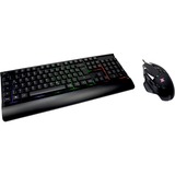Inter-Tech KC-3000, Desktop-Set schwarz, DE-Layout
