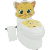 Jamara Meine kleine Toilette Katze, Töpfchen weiß/mehrfarbig