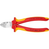 KNIPEX Abisolier-Seitenschneider 14 26 160, Schneid-Zange rot/gelb, Länge 160mm, VDE-geprüft