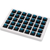 Keychron Cherry MX Blue Switch-Set, Tastenschalter blau/schwarz, 35 Stück