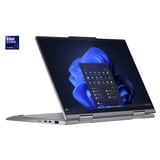 Lenovo ThinkPad X1 2-in-1 G9 (21KE0063GE), Notebook grau, Intel® Core™ Ultra 7 155U, Intel® Graphics, 32 GB LPDDR5X, 1 TB (1 TB SSD), Windows 11 Pro 64-Bit