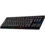 Logitech G515 LIGHTSPEED TKL, Gaming-Tastatur schwarz, DE-Layout, GL Tactile