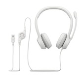 Logitech H390, Headset weiß
