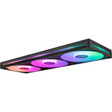 NZXT F420 RGB CORE, Gehäuselüfter schwarz, 420 mm