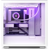 NZXT H7 White, Tower-Gehäuse weiß (matt), Tempered Glass
