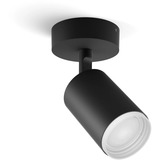 Philips HUE White & Color Ambiance Fugato 1er-Spot, LED-Leuchte schwarz