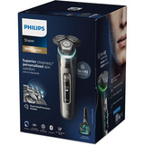 Philips Series 9000 S9974/55, Rasierer quarzgrau, Mit Reinigungsstation