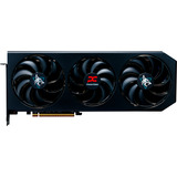 PowerColor Radeon RX 9070 Hellhound 16GB OC Generalüberholt, Grafikkarte schwarz, RDNA4, GDDR6, 3x DisplayPort, 1x HDMI