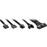 Sharkoon Rebel P10 550 Watt, PC-Netzteil schwarz, 5x SATA, 2x PCIe, ATX 3.1, 550 Watt, 550 Watt