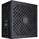 SilverStone HELA 1200Rz Axis, PC-Netzteil schwarz, 2x 12-Pin High Power GPU, 5x PCIe, Kabelmanagement, 1200 Watt