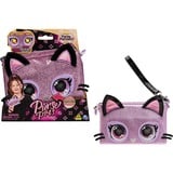 Spin Master Purse Pets Wristlet Kätzchen , Tasche pink/schwarz (glänzend)