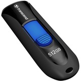 Transcend JetFlash 790K 512 GB, USB-Stick schwarz/blau, USB-A 3.2 Gen 1