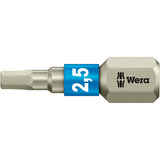 Wera Bicycle Set 5, 2025, Bit-Satz schwarz/grün, 7-teilig, 1/4", mit Ratschenfunktion