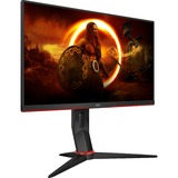 AOC 24G2SPU/BK, Gaming-Monitor 60.5 cm (23.8 Zoll), schwarz/rot, FullHD, Adaptive-Sync, IPS, 165Hz Panel