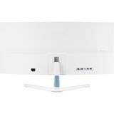 ASUS VU34WCIP-W Eye Care , LED-Monitor 86.4 cm (34 Zoll), weiß, WQHD, VA, Curved, USB-C, Air Ionizer, 100Hz Panel