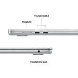 Apple MacBook Air (15") 2025 CTO, Notebook silber, 32 GB, 1 TB (1 TB SSD), M4, Deutsch