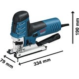 Bosch Professional Stichsäge GST 150 CE Professional blau/schwarz, 780 Watt, L-BOXX