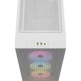Corsair 3000D RGB Airflow, Tower-Gehäuse weiß, Tempered Glass