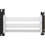 Corsair Premium PCIe 5.0 ×16 Riser-Kabel, Verlängerungskabel weiß, 175mm, Weiss