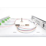 Digitus LWL-Spleißbox, bestückt, 6x LC-APC DX, OS2 