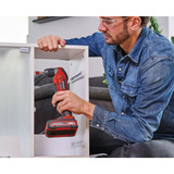 EINHELL Power X-Change Akku-Winkelbohrschrauber TE-AD 18 Li - Solo, 18Volt rot/schwarz, ohne Akku und Ladegerät