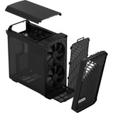 Fractal Design Torrent Compact Black TG Dark Tint, Tower-Gehäuse schwarz, Tempered Glass