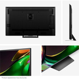 Hisense 75UR8DS RGB MiniLED, LED-Fernseher 189 cm (75 Zoll), schwarz/dunkelgrau, UltraHD/4K, Hi-View AI Engine RGB, 180Hz Panel
