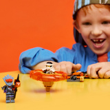 LEGO 71873 Ninjago Cole vs. Böser Cole Spinner-Angriff, Konstruktionsspielzeug 