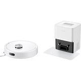 Roborock Q7 TF+, Saugroboter weiß, Mit RockDock Plus Dockingstation